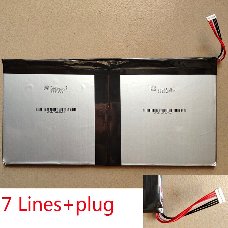 Battery for Jumper Ezbook 2 Tablet PC Ezbook2 Li-Polymer Polymer Rechargeable Accumulator Pack Replacement 3.8V 10000mAh: 7-Lines