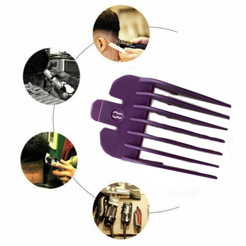 Topp 8 stk universell hårklipper grense kammer guide størrelse erstatning sett tilbehør