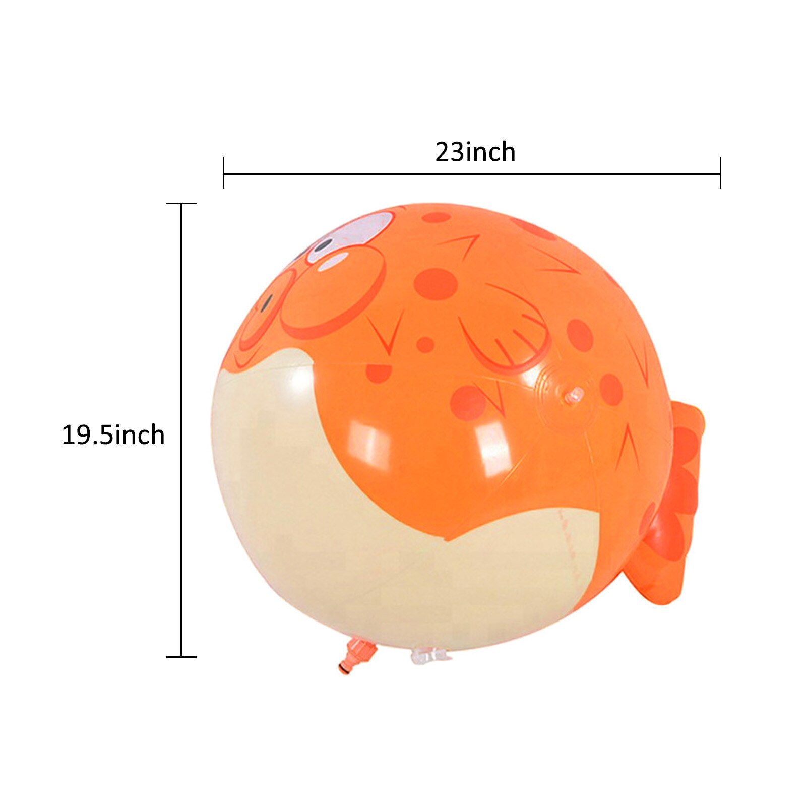 Kids Opblaasbare Sprinkler Vis Waternevel Bal Sprinkler Splash Kids Strand Zomer Achtertuin Speelgoed Baby Water Ballonnen
