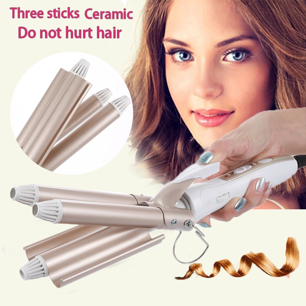 Hair Tools Curling Iron Ceramic Triple Barrel Hair Styler Hair Waver Styling Tools Hair Curlers Electric Curling
