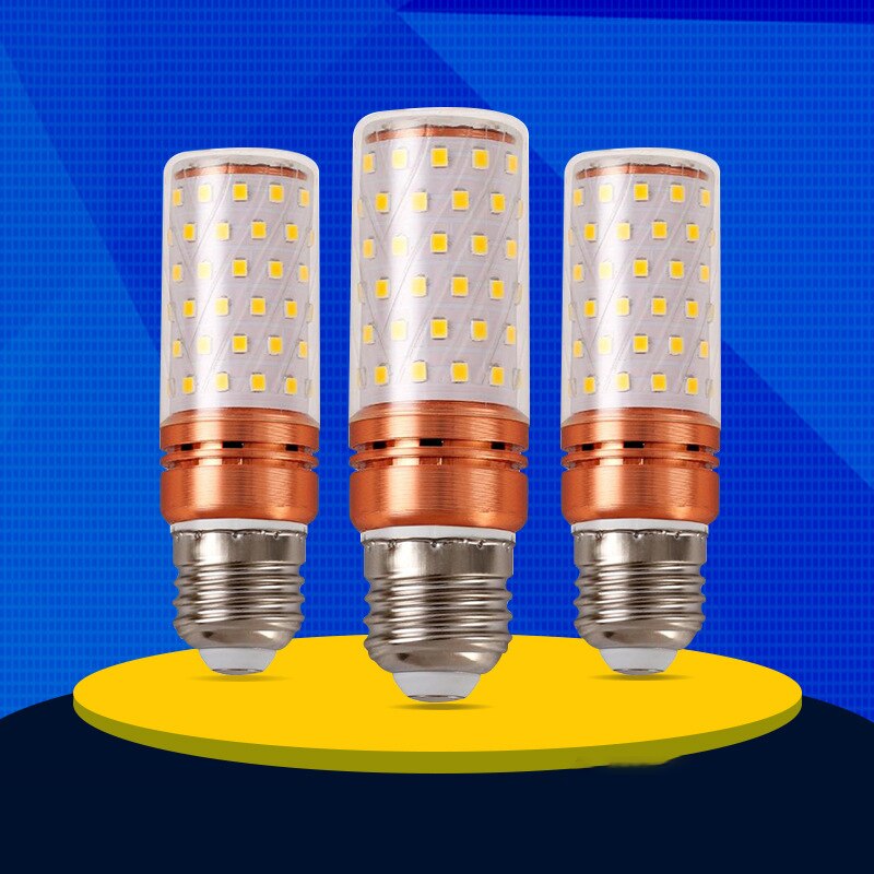 Ampoule LED E27, 16W, 220V, lampe LED, blanc /blanc froid, E14, pour salon, plafonnier, lampe de chevet