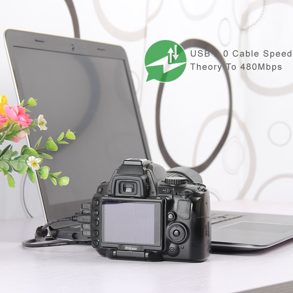 Usb datakabel dmw-usbc 1 til panasonic lumix kamera dmc -g3 g5 g6 gf3 gf6 gf7 gh3 gm1 gm5 gx1 gx7 lf1 lx5 lx7 zs30 fs42 lz40 s2