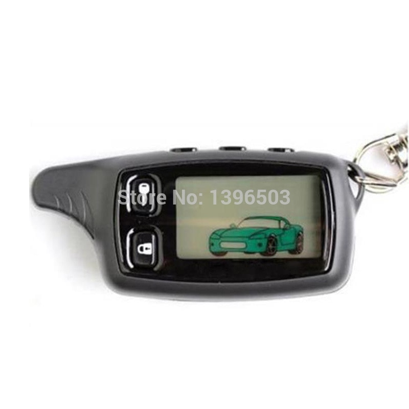 Porte-clés télécommande LCD TW 9010 2 voies + coque en Silicone pour TW9010, système d'alarme de voiture bidirectionnel Tomahawk TW-9010, chaîne principale Fob