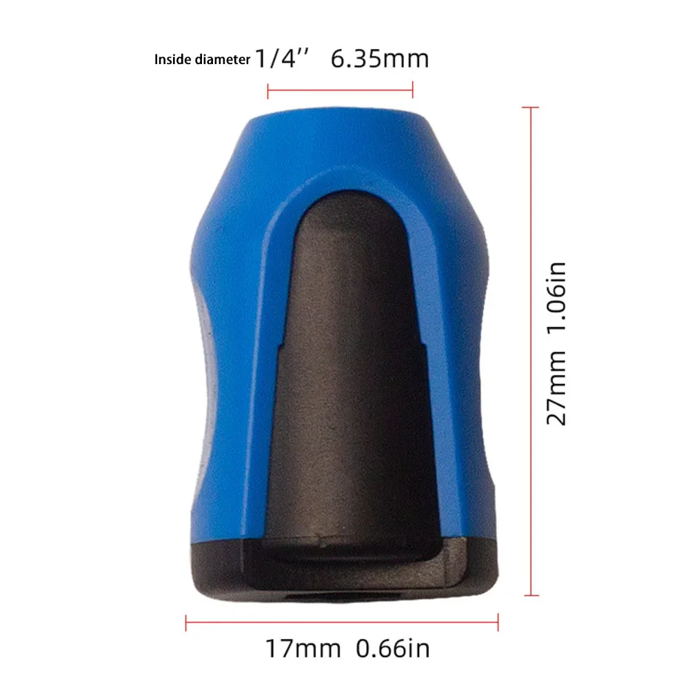 Magnetic Ring Drill Bit Magnet Powerful Ring Strong Magnetizer Electric Screwdriver Bits For Hand Tool Shank Screw Driver: Gold