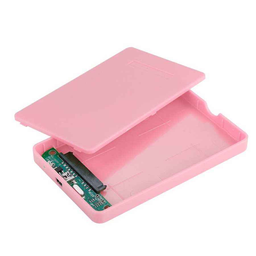 Solar battery Solar battery power 2.5inch SSD External Enclosure USB 2.0 Hard Drive Case rechargeable battery