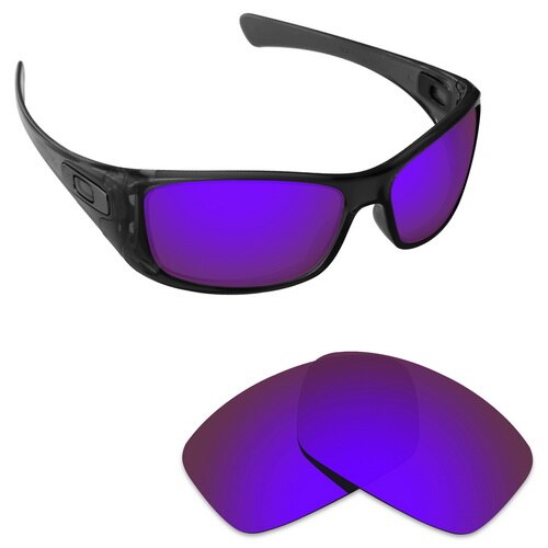 ToughAsNails Polarized Replacement Lenses for Oakley Hijinx Frame - Varieties: Purple Mirrored
