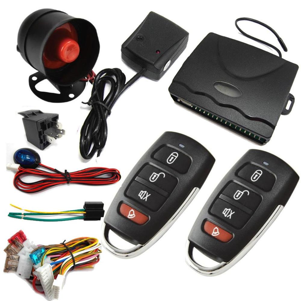 M802-8101 Car Security System Alarm Immobiliser Central Locking Shock Sensor