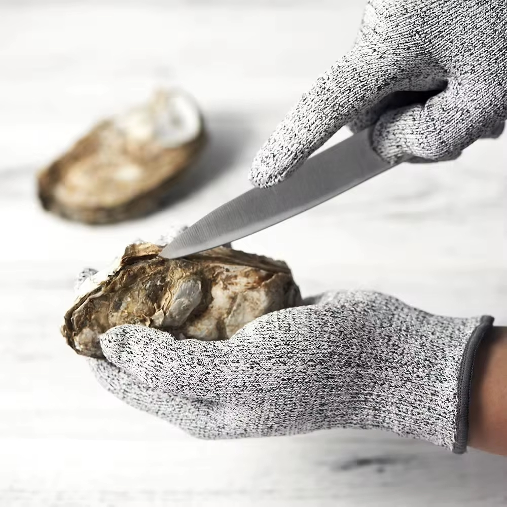 Veiligheidsbescherming Anti-snijhandschoenen Snijbestendig Steekbestendig Roestvrij staaldraad Metaalgaas Slager Snijbestendige werkhandschoenen