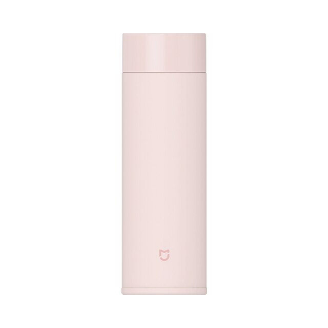 Xiaomi MINI Thermos Cup MJMNBWB01WC 350mL Small And Portable Insulation Lock Cold SUS 304 Stainless Steel Colorful Four Colors: Pink