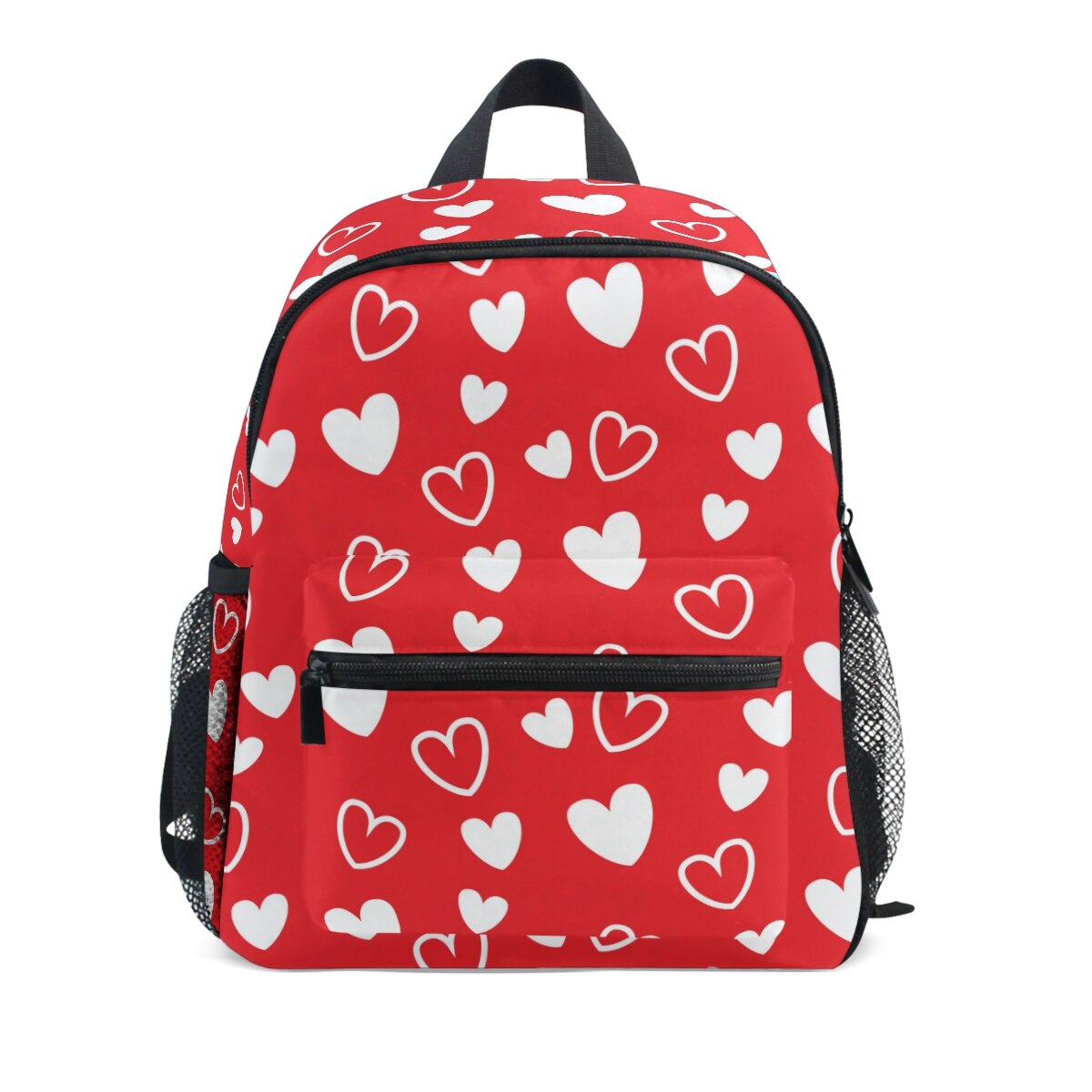 Moda Coração Vermelho Com Amor Texto Mochilas Bonito meninas do Estudante Da Escola Sacos Mochila Meninas Luxo Adolescente do Sexo Feminino Saco Da Senhora Saco de Livro: 05