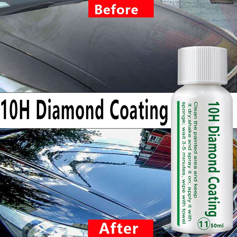 10h diamantbelægning hydrofob glasbelægning keramisk bilbelægning bilsæt diamanthydrofob glasbelægningspolish