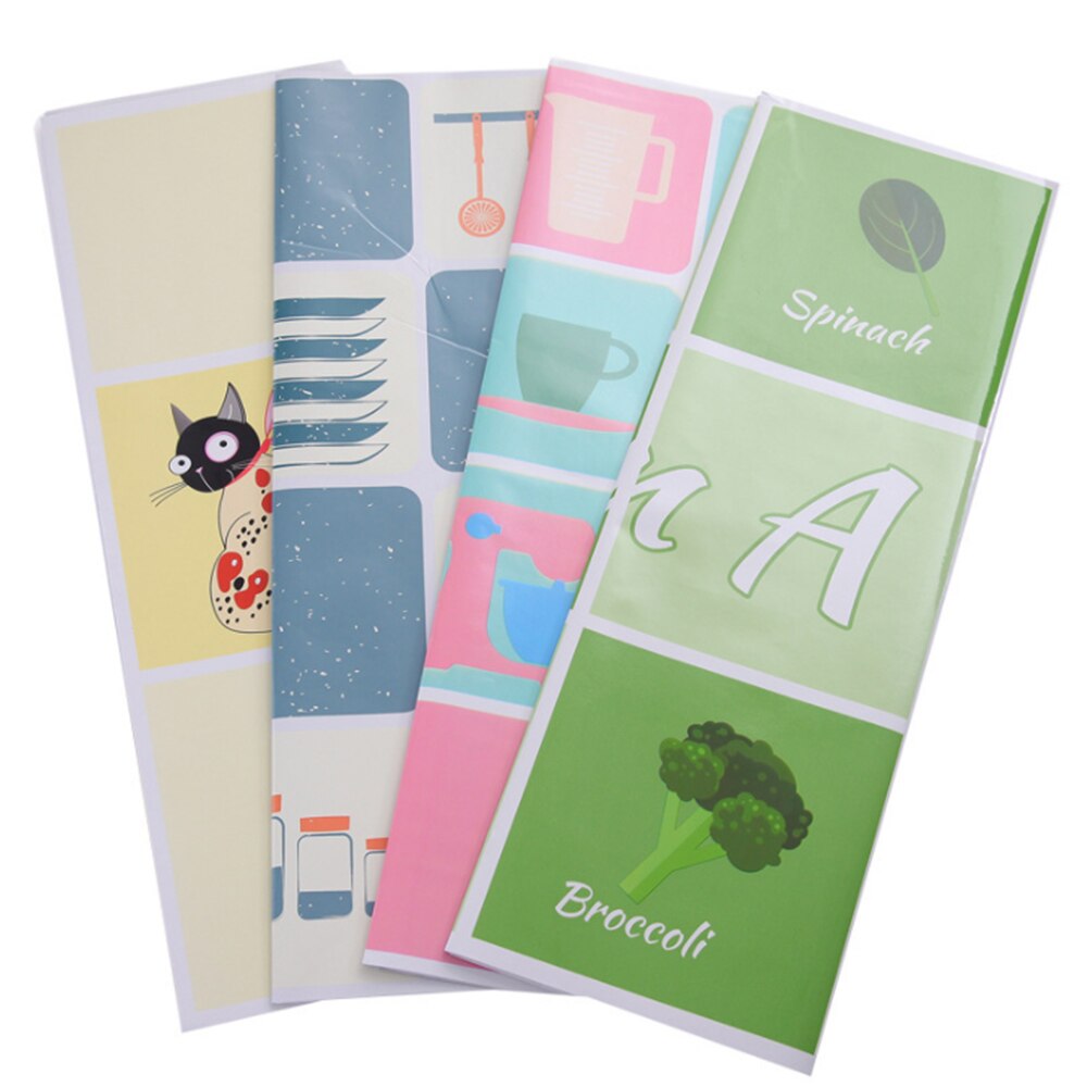 Kitchen Oil-proof Self Adhesive Wallpaper Wall Stickers Anti-fouling High-temperature Aluminum Foil Stickers1