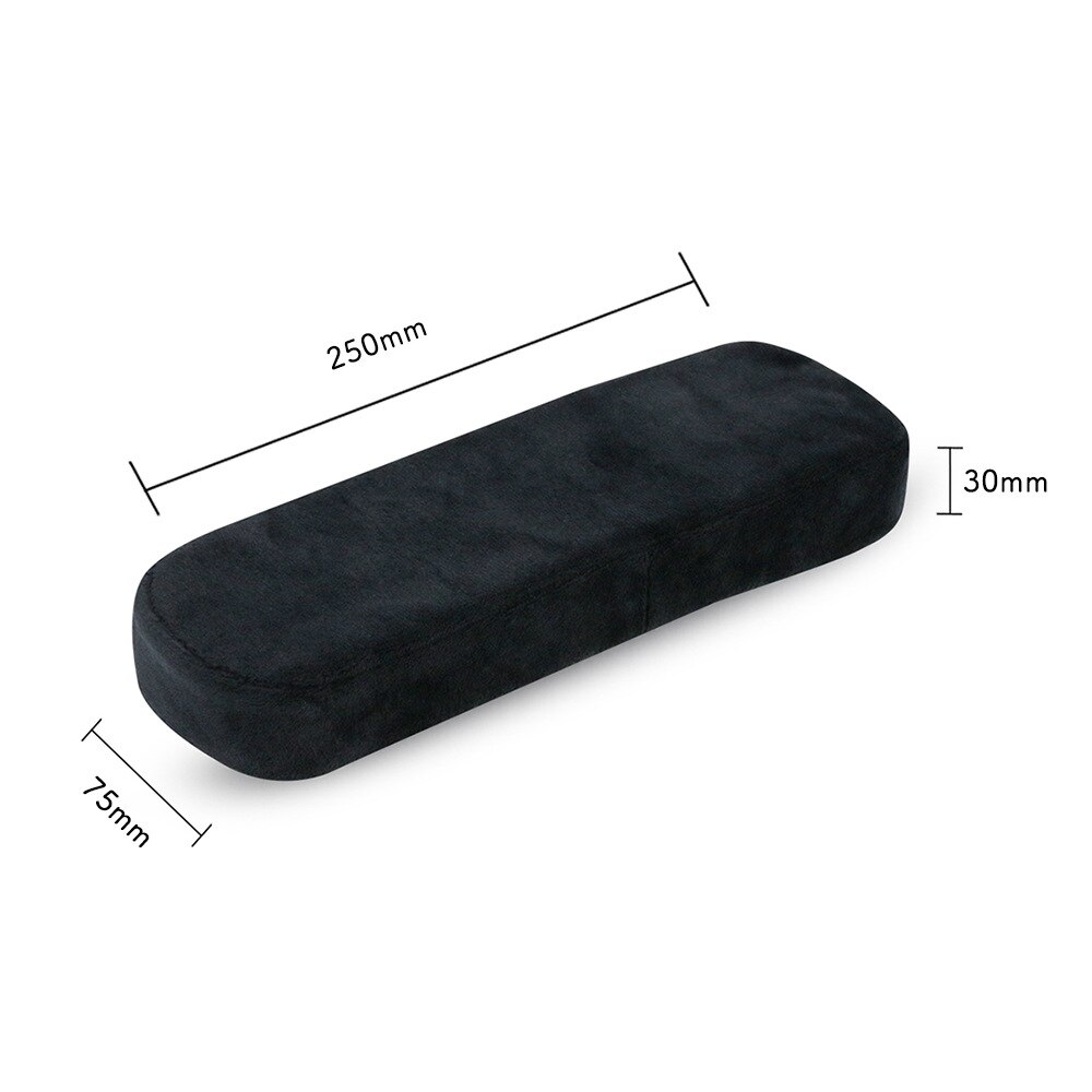 2 pack Ergonomische Traagschuim Bureaustoel Armsteun Pads Comfy Gaming Stoelen Arm Rest Kussen voor Ellebogen Onderarmen Overdrukventiel