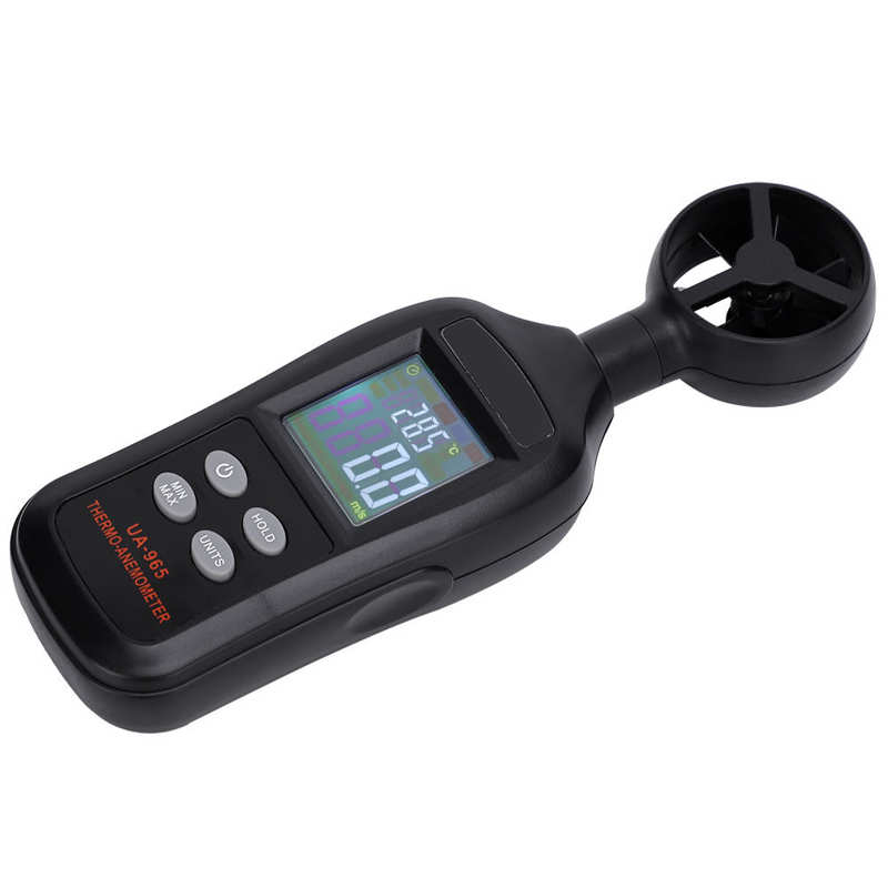UA965 High Accuracy Mini Digital Anemometer Handheld Wind Speed Meter Measuring Tools Wind Speed Measurement