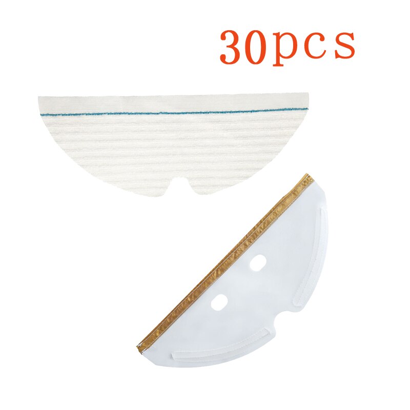 Hepa suodatin moppiliinat rievut harja xiaomi roborock  s5 max  s6 s6 pure  s6 maxv  s4 s5 s50 varaosaa: T