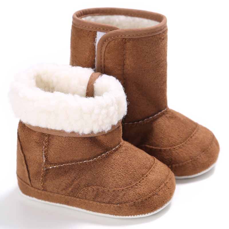 DOGEEK Neueste Baby Kleinkind Schuhe Winter 0-1 Jahre alt Mehrfarbige Schuhe Junge Mädchen Stiefel Nicht-Unterhose Unterseite warme Schnee Stiefel Baby Schuhe