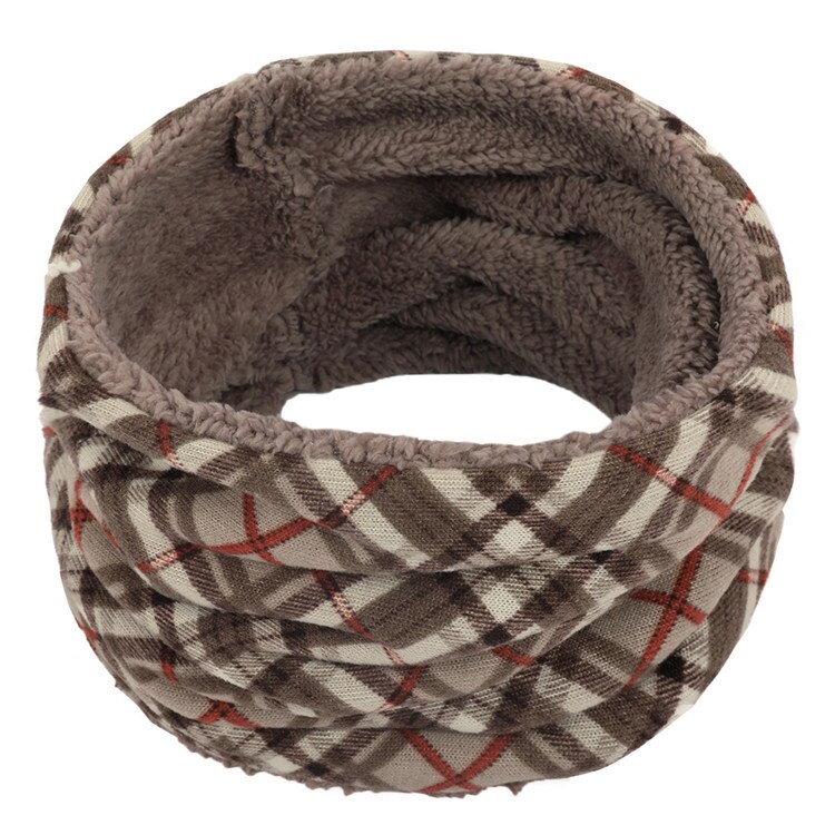 hiver en peluche foulards pour enfants anneau foulards garçon fille foulard épais cou porter accessoires enfants col en laine écharpe: D16