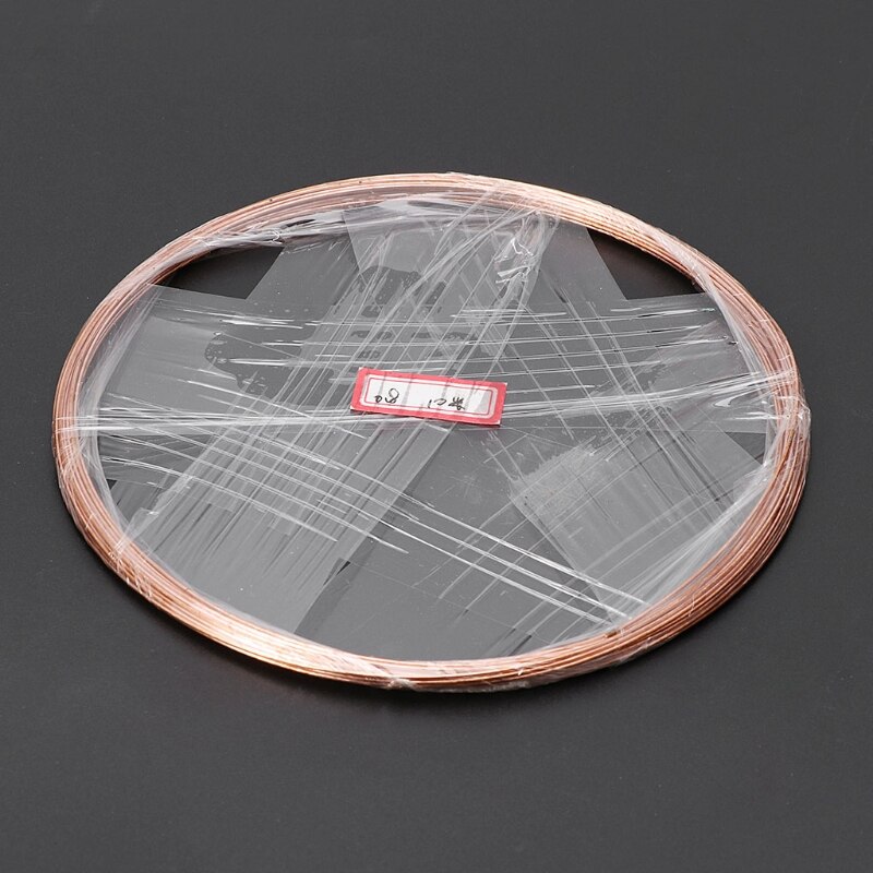 1 Roll 10 Meter Dia.0.2/0.3/0.4/0.5/0.6/0.8Mm T2 Koperdraad Lijn diy Materialen QX2E: 8