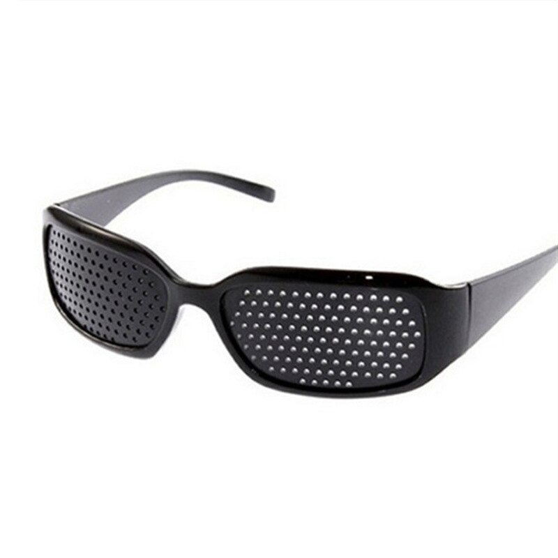 Sort synsforbedring pleje træningsbriller træning cykling briller pin lille hul solbrille campingbriller