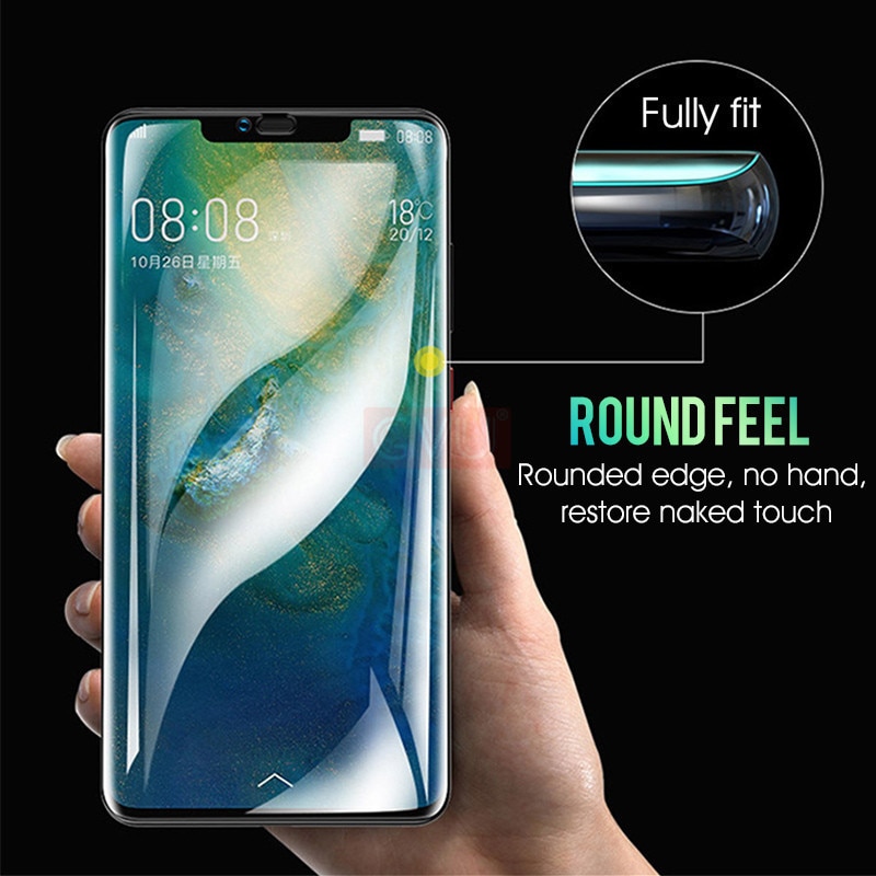 3D completa de hidrogel de película para Huawei Mate 20 Pro Lite Protector de pantalla para Huawei P30 20 Pro Lite Honor 20 10 Lite 9X 8X