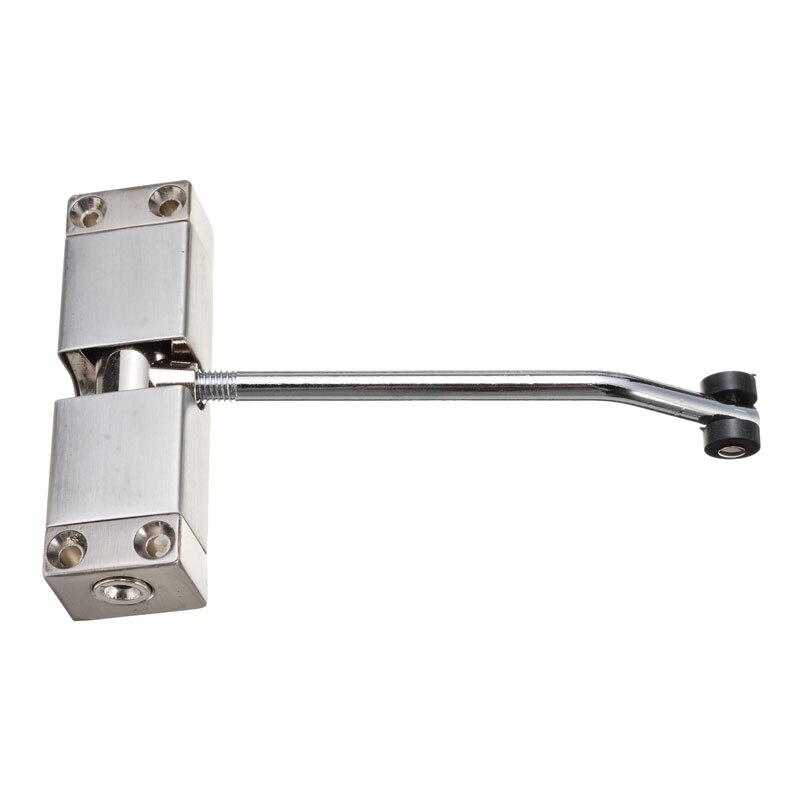 20-40kg Automatic Installation Spring Door Closer Stainless Steel Adjustable Surface Door Closer 160*96*20mm