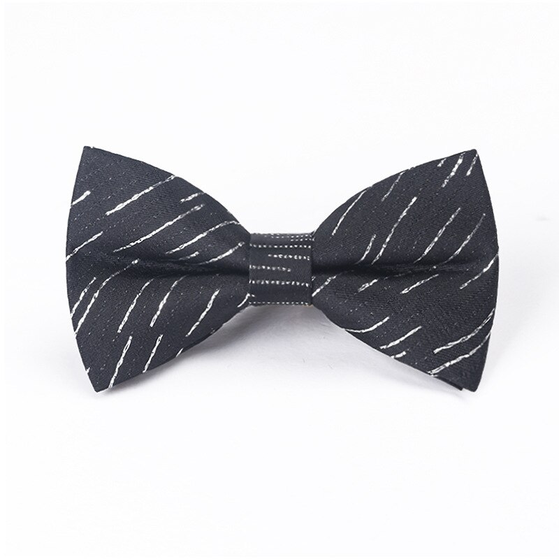 Klassisk børn dreng polyester bowtie sommerfugl slips justerbar lys silke anker print slips fest kæledyr hals slips: 1