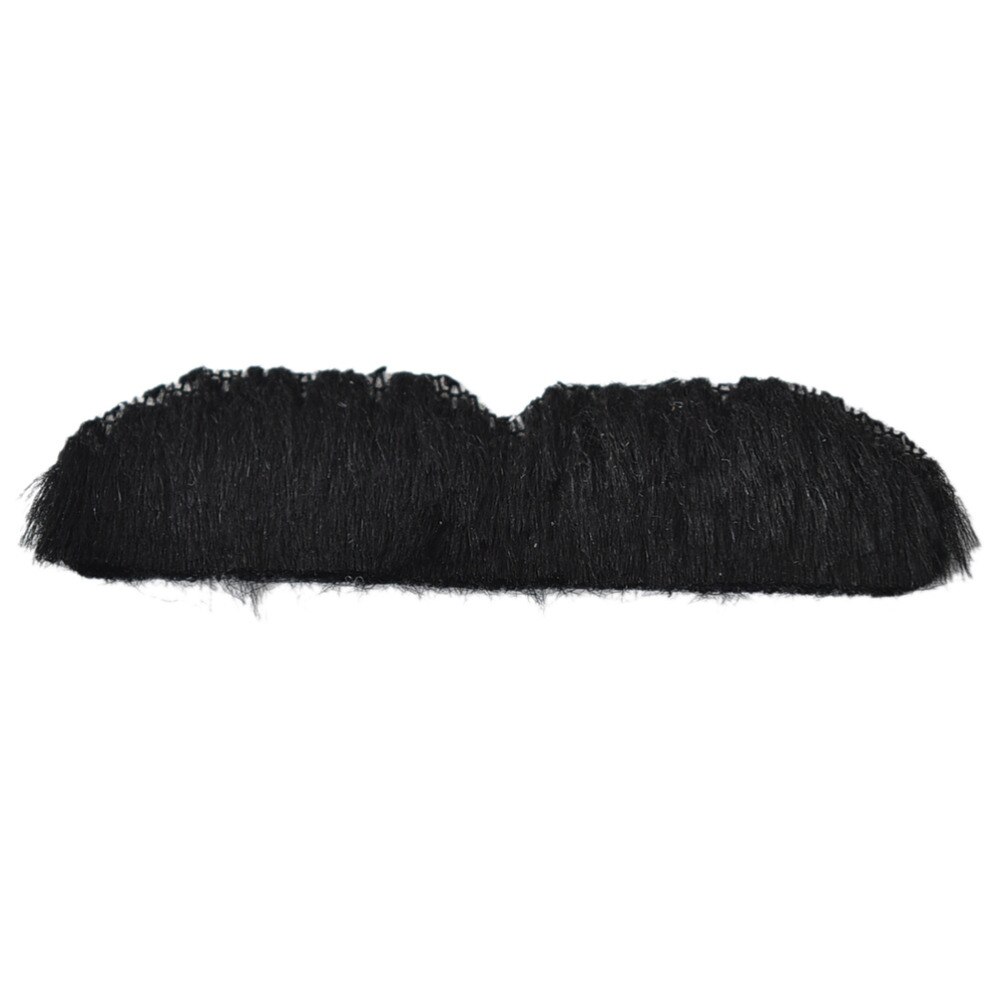 12 Stuks Black Party Halloween Cosplay Snor Nep Baard Snorhaar Voor Kinderen Volwassen Creatieve Grappige Nep Snor Piraat
