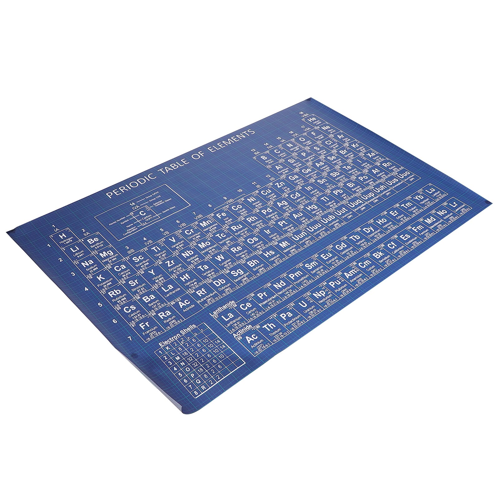 1pc Chemistry Periodic Table School Chemistry Elements Painting Periodic Table