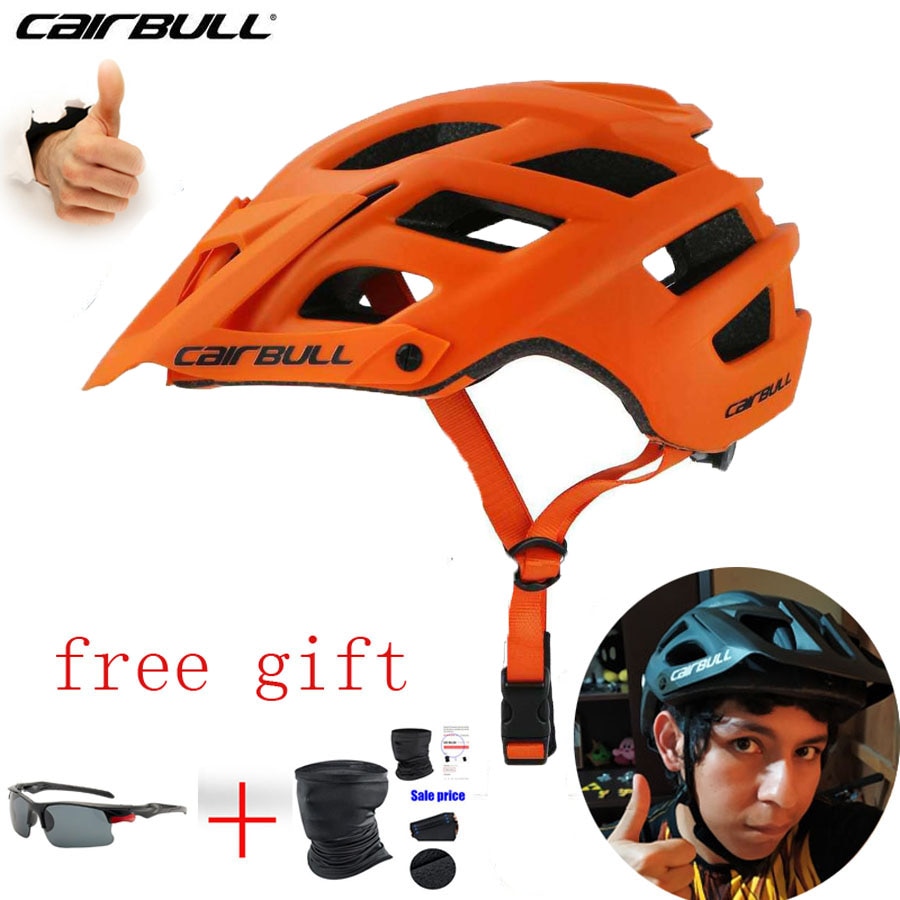 Cairbull velopro cykelhjelm, cykelhjelm ， let, åndbar, behagelig, mtb cykelhjelmcykel, cykelhjelm