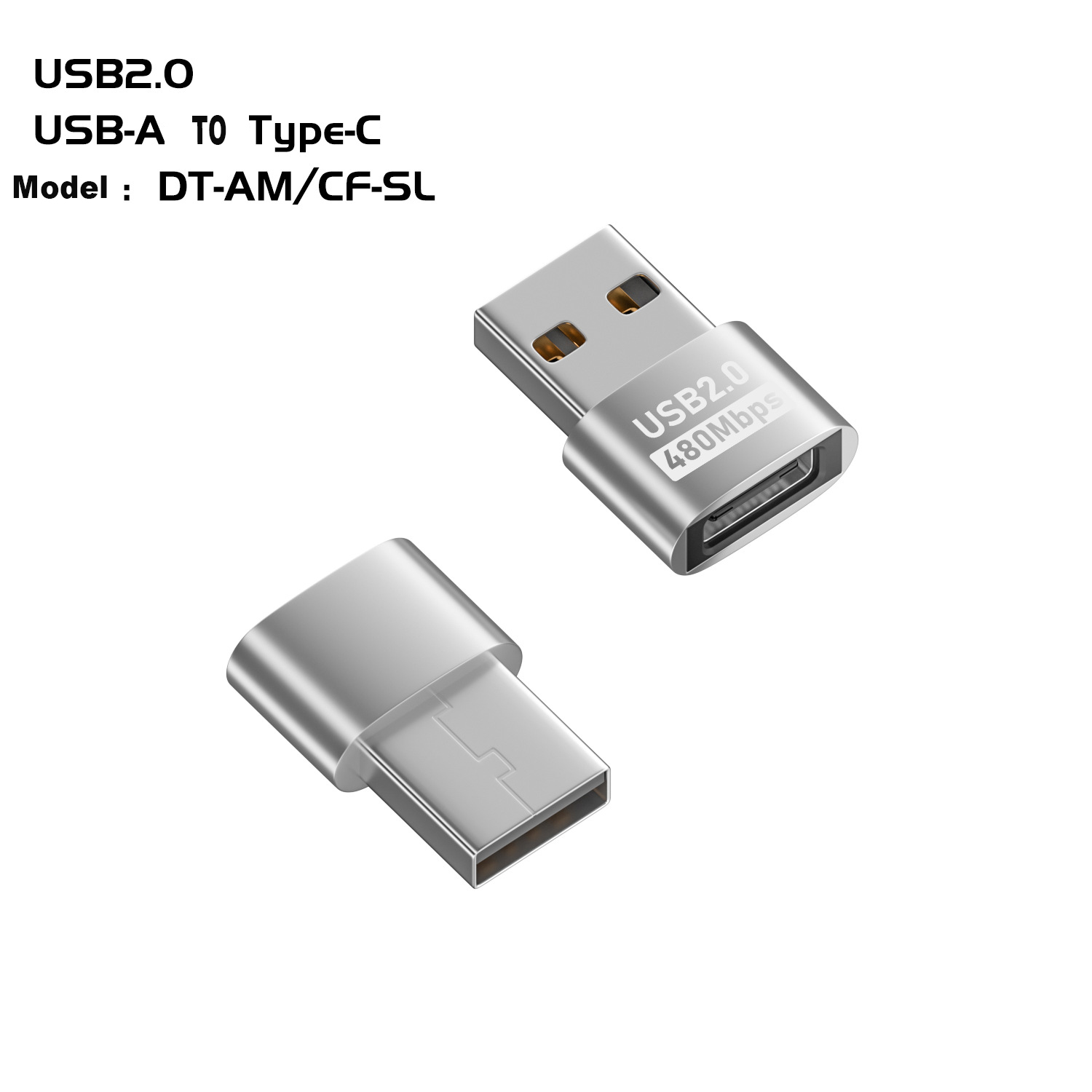 Adaptador USB 3.0 a TYPE-C hembra USB 3.1 Gen 2 Unidad USB de transferencia de alta velocidad Adaptador A revolución C hembra 2.0: Azul