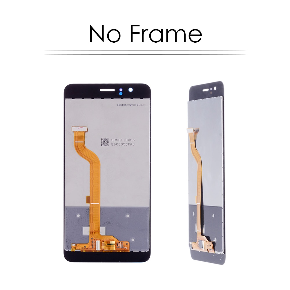 opprinnelig 5.2 " til huawei honor 8 lcd berøringsskjerm med ramme digitizer erstatning til huawei honor 8 vise frd  l19 l09 l14 lcd