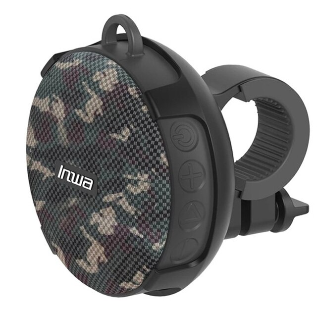 Outdoor Fiets Stand IPX7 Waterdichte Bluetooth Speaker Box Thuis Regent Soundbox Auto Subwoofer Wireless Speaker Handsfree Bellen: Camouflage