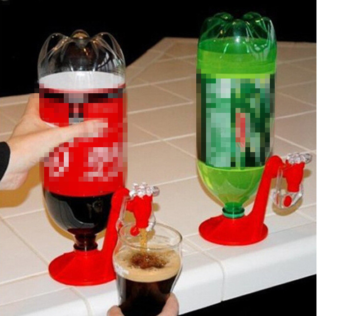 Red Fizz Soda Saver Coke Cola Dispenser Fles Drinkwater Doseer Machine Citeerde Het Apparaat