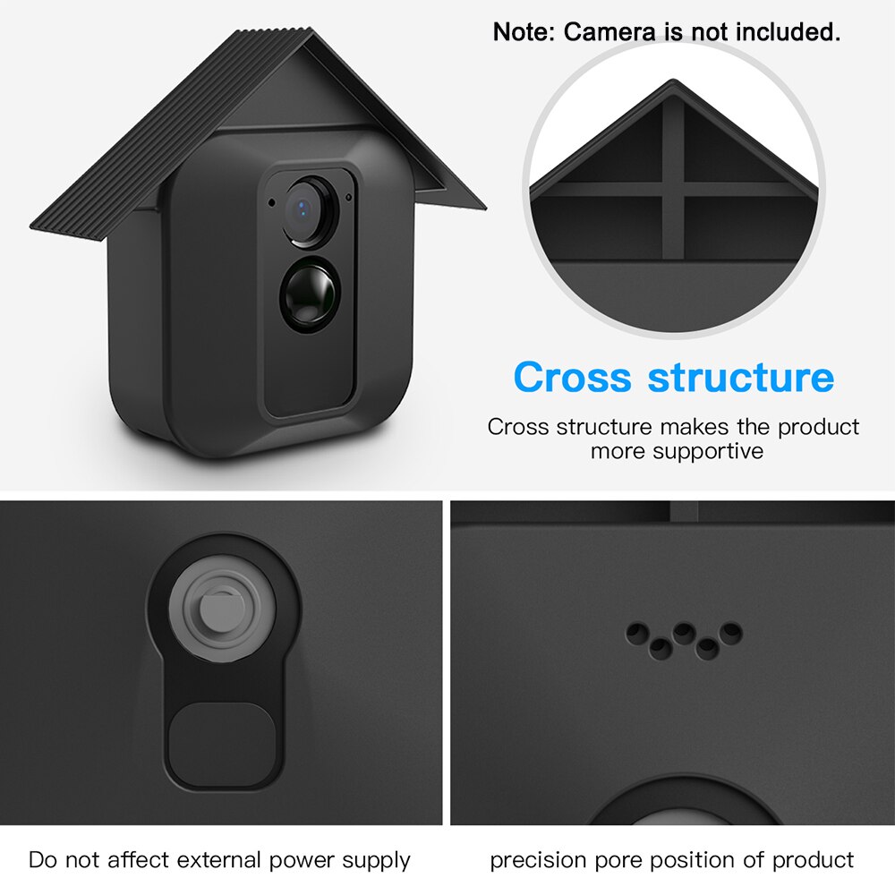 Funda de silicona para cámaras Blink XT, Protector de seguridad para exteriores, resistente a la intemperie, resistente a los rayos UV, 1/2/3 paquetes