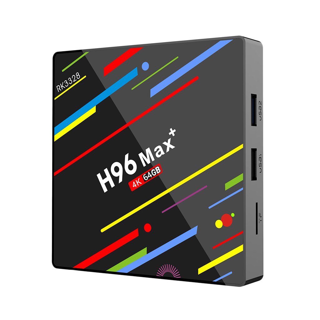 Android 8.1 H96 MAX+ 4GB 64GB TV Box 2.4G/5G WIFI US