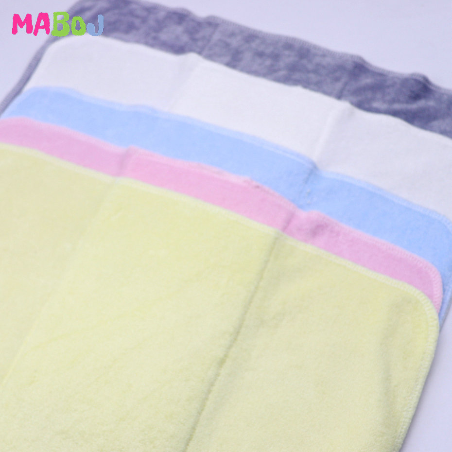 MABOJ Prefold Cloth Diaper Baby Organic Bamboo Fiber 36x36cm Absorbent Reusable Washable Diapering Ecological Nappy Eco-friendly