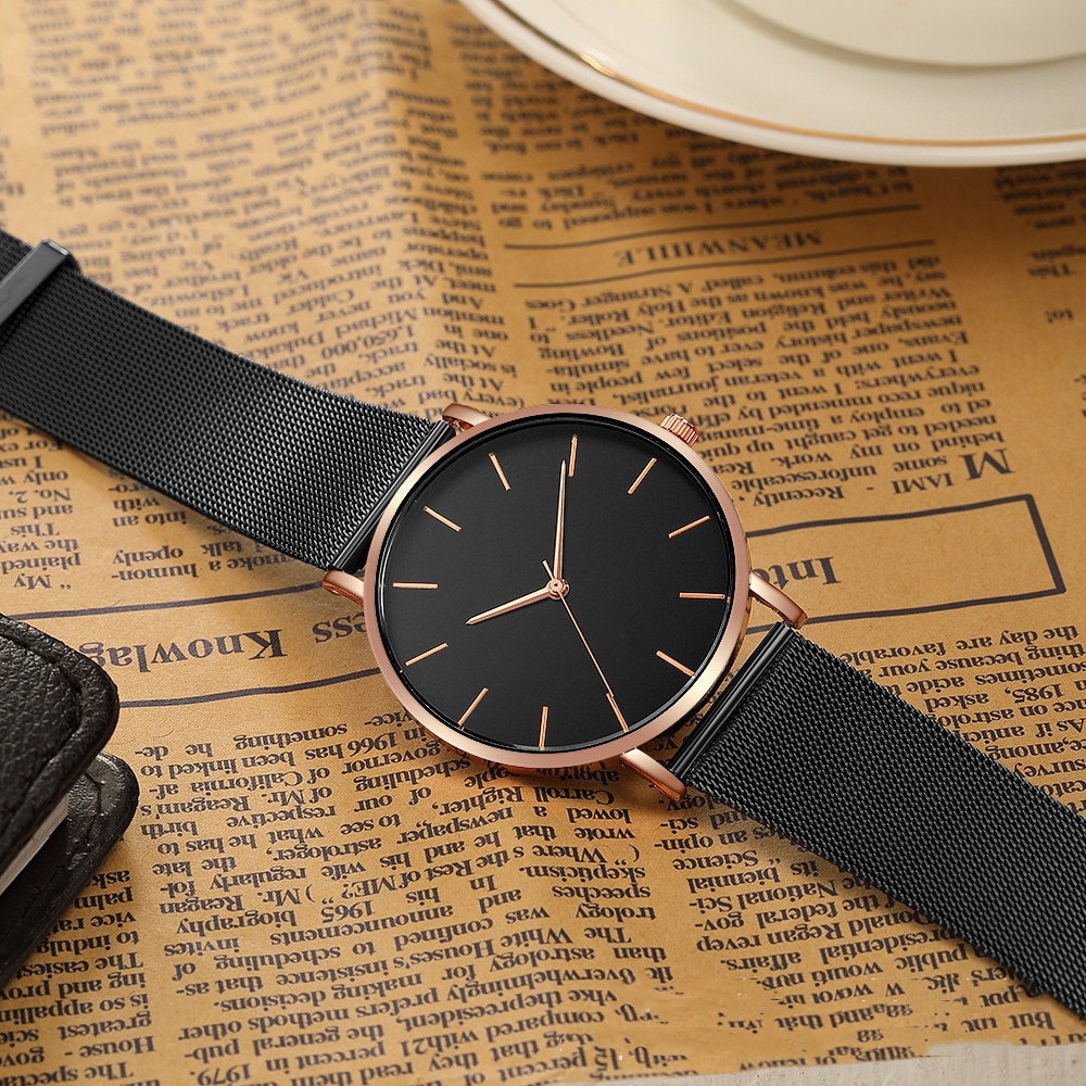 Minimalistisk ur reloj hombre ure til mænd relogio masculino montre homme man orologio uomo herre relojes para horloges mannen