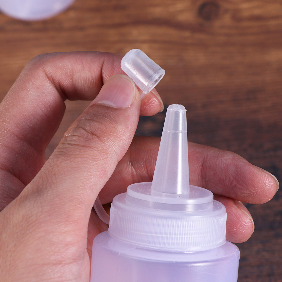 12 stücke Salat Dressing Flasche Bequem Nützlich Tragbare Soße Container Lagerung Flaschen Leere Flaschen für Heimat Inneren Küche