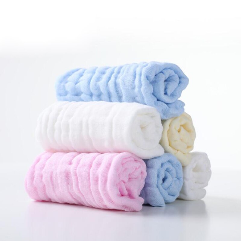 Babyvaskehåndklæde bomuld nyfødt bad lille firkantet børns 25*25cm #39