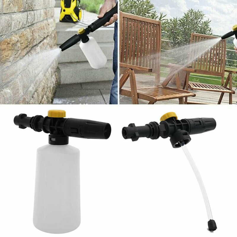 Biler skum vandpistol bilvasker vandpistol højtryksrensning bilvask sne skumpistol 750ml skumpistol