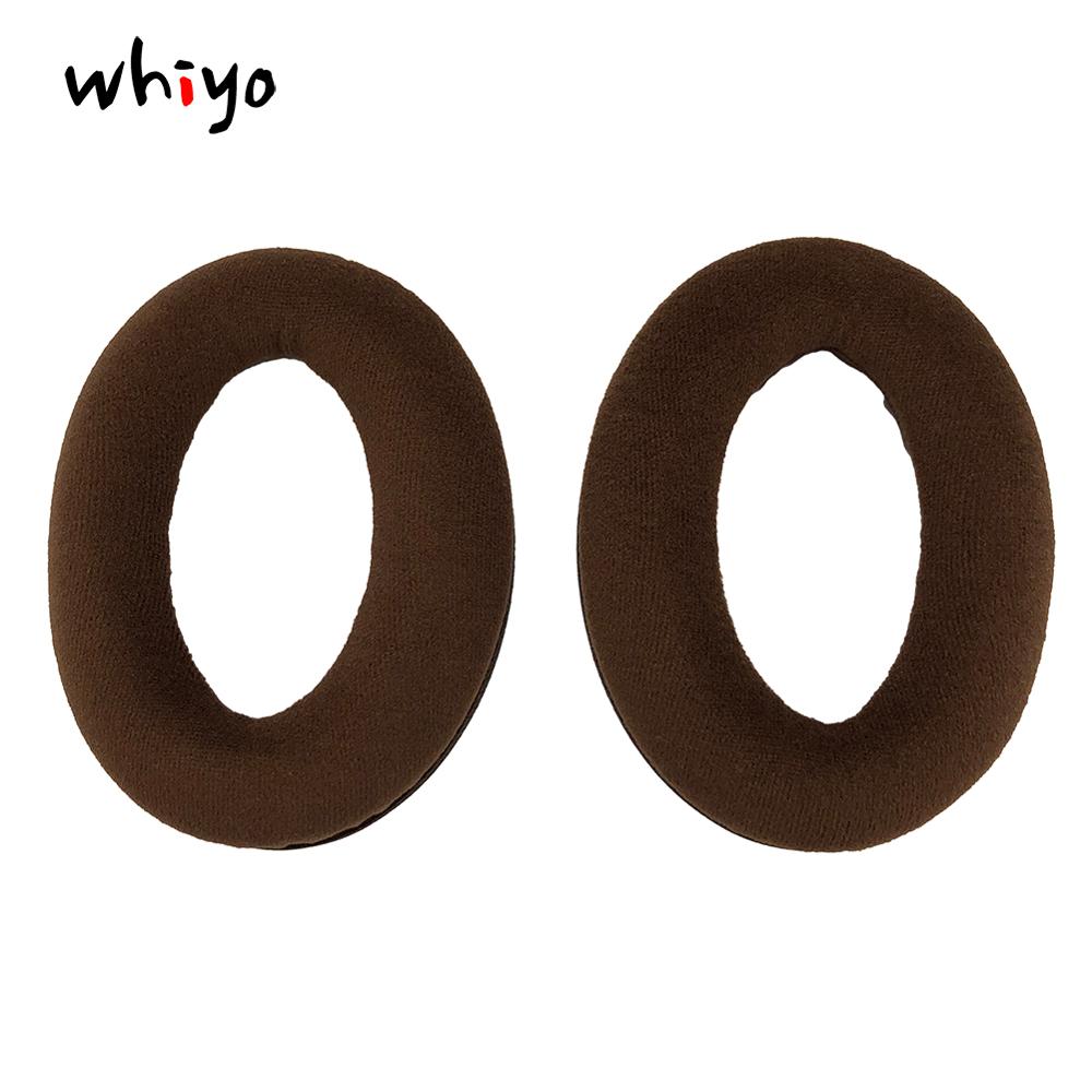 Headphone Ear Pads - Replacement Earpads for Sennheiser PC350 HD380 Pro - Leather: 1 pair of Brown
