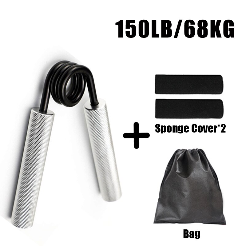 Fitness Heavy Hand Grip Muscle Exercise Grips Wrist Rehabilitation Developer Carpal Expander Gripper Strength Workout Device: 150LB