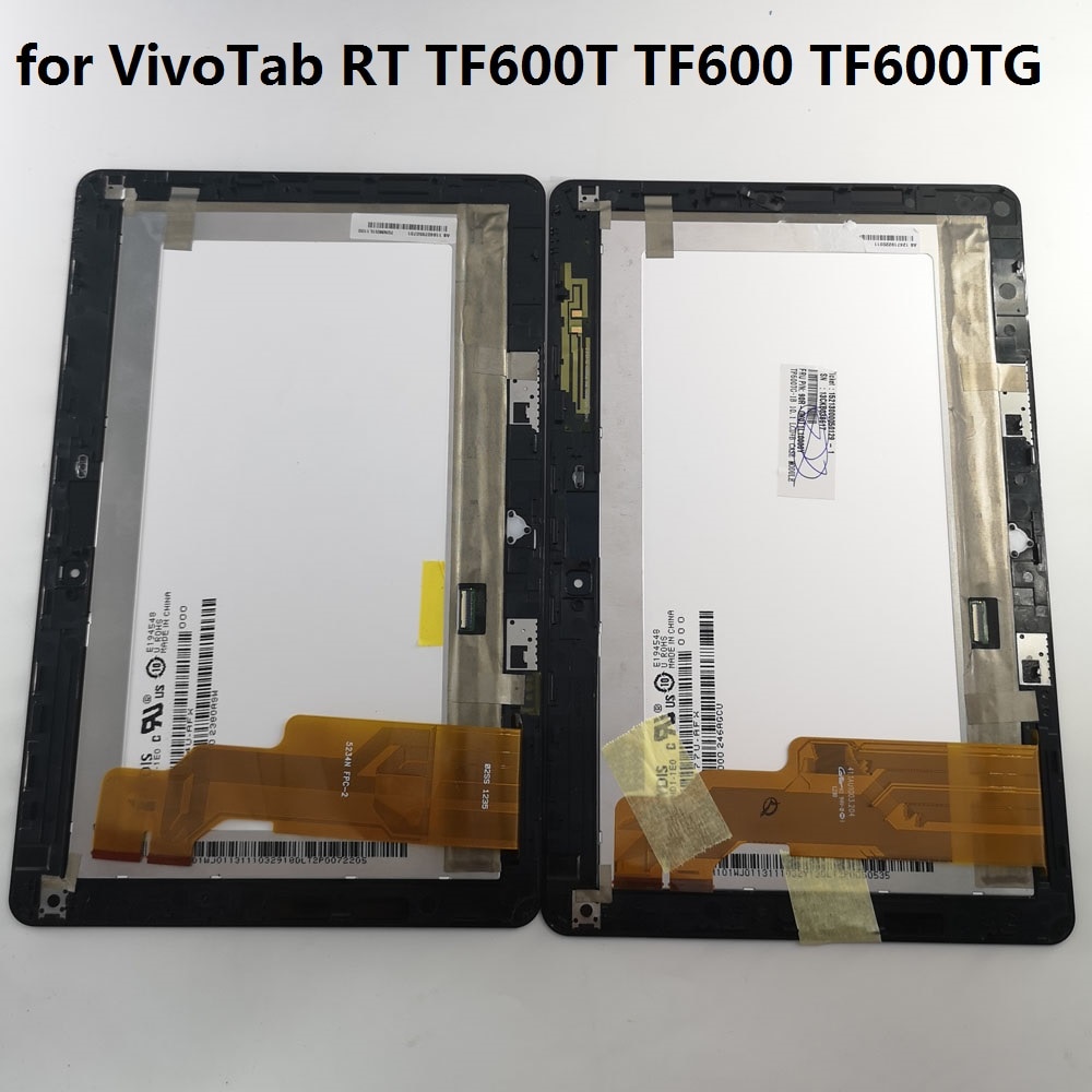 per ASUS VivoTab RT TF600T TF600 TF600TG Schermo LCD con tocco Assemblea Completa del Pannello Parti di Riparazione 5234N FPC-2 41.1AU1003.204