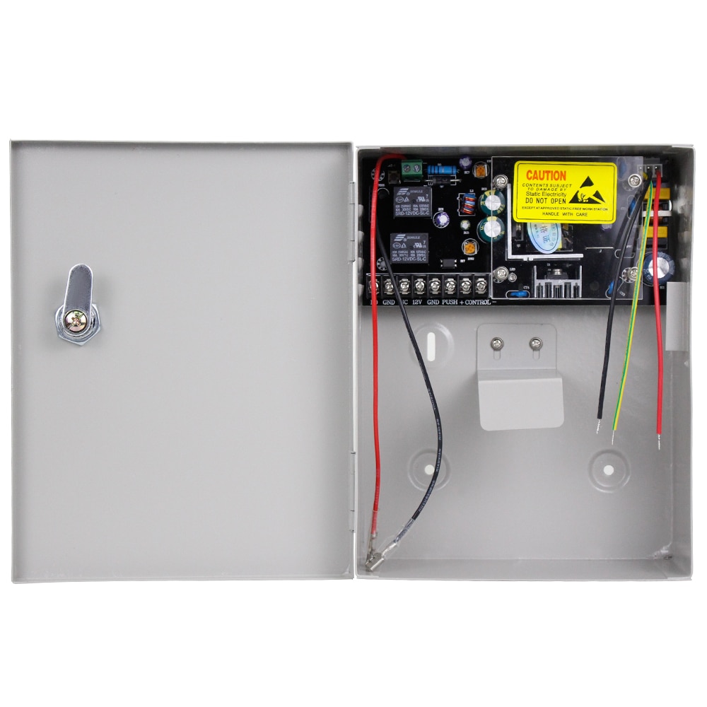 AC90V/260V 5A access control power supply box for all kinds of electric door lock with time delay-DYX5A
