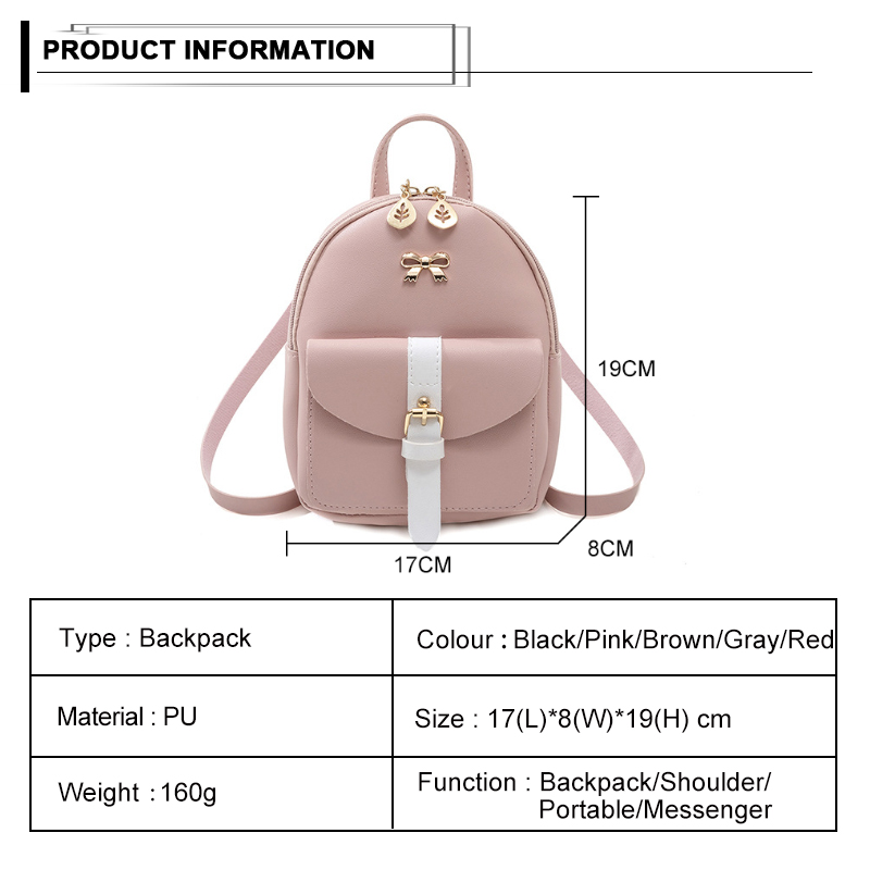 Femmes en cuir sac à dos enfants sac à dos Mini sac à dos femmes mignon lambrissé cartable pour adolescentes petit sac à dos pour voyage