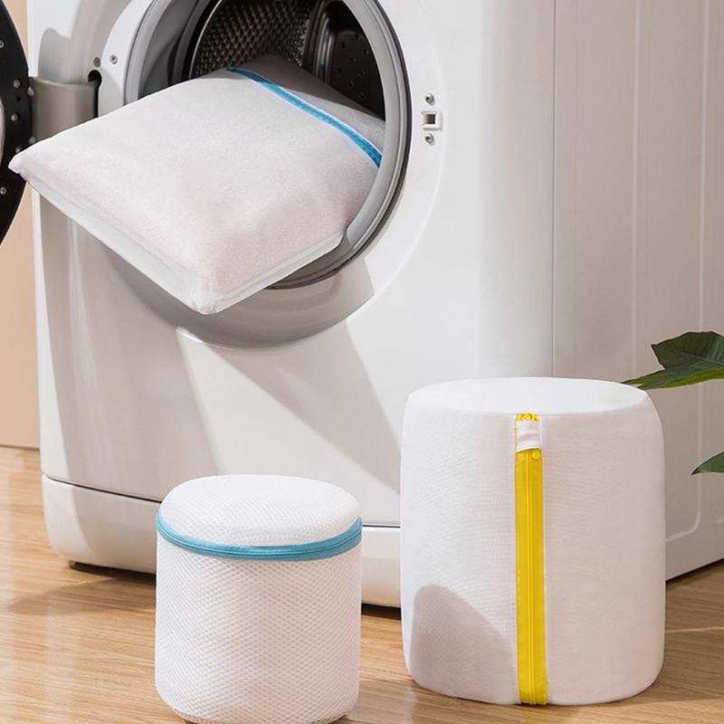 Net waszak polyester waszakken grove zak mand net waszakken voor het wassen wasbeha machines mesh  j2 y 4