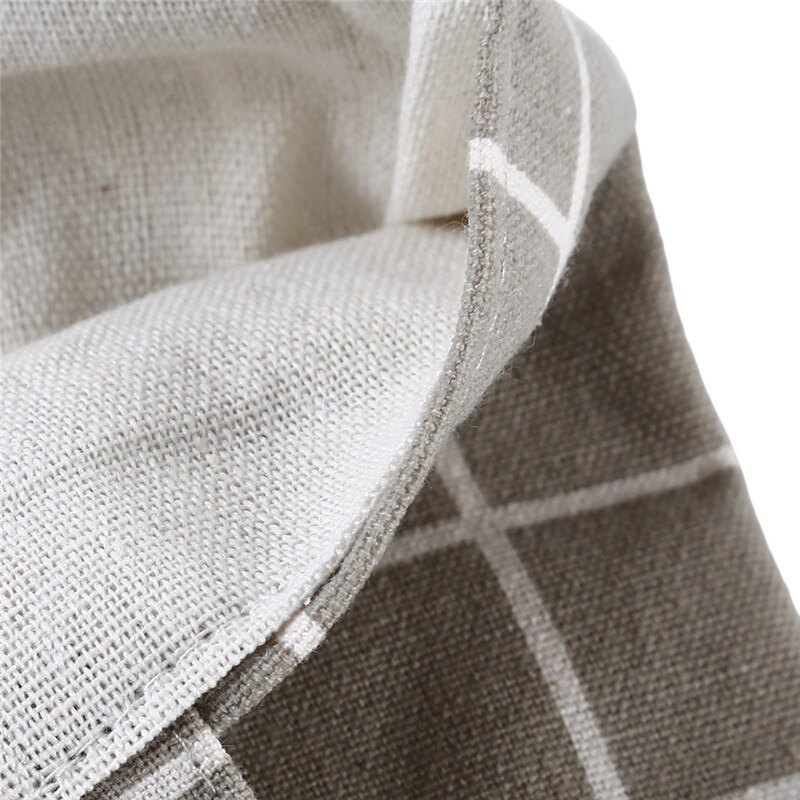 Nouvelle femmes toile Plaid Eco réutilisable Shopping sac fourre-tout Plaid sac à bandoulière noir blanc