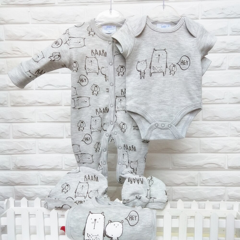 Baby Jongens Kleding Set 100% Katoen Rompertjes Voor Pasgeboren Baby Kleding