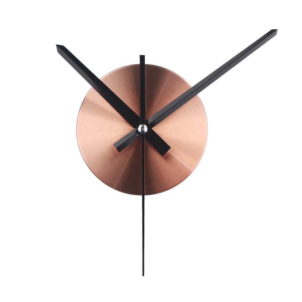 Brief DIY Clock Needles Quartz Mechanism Hour Hands Accessories for 3D Wall Clock Modern Home Decor: Rose golden