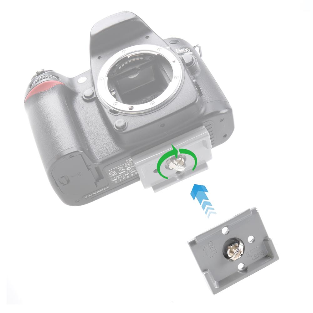 Fotga Camera Statief Quick Release Plate Voor Manfrotto 200PL-14 484RC2 486RC2 323 RC2